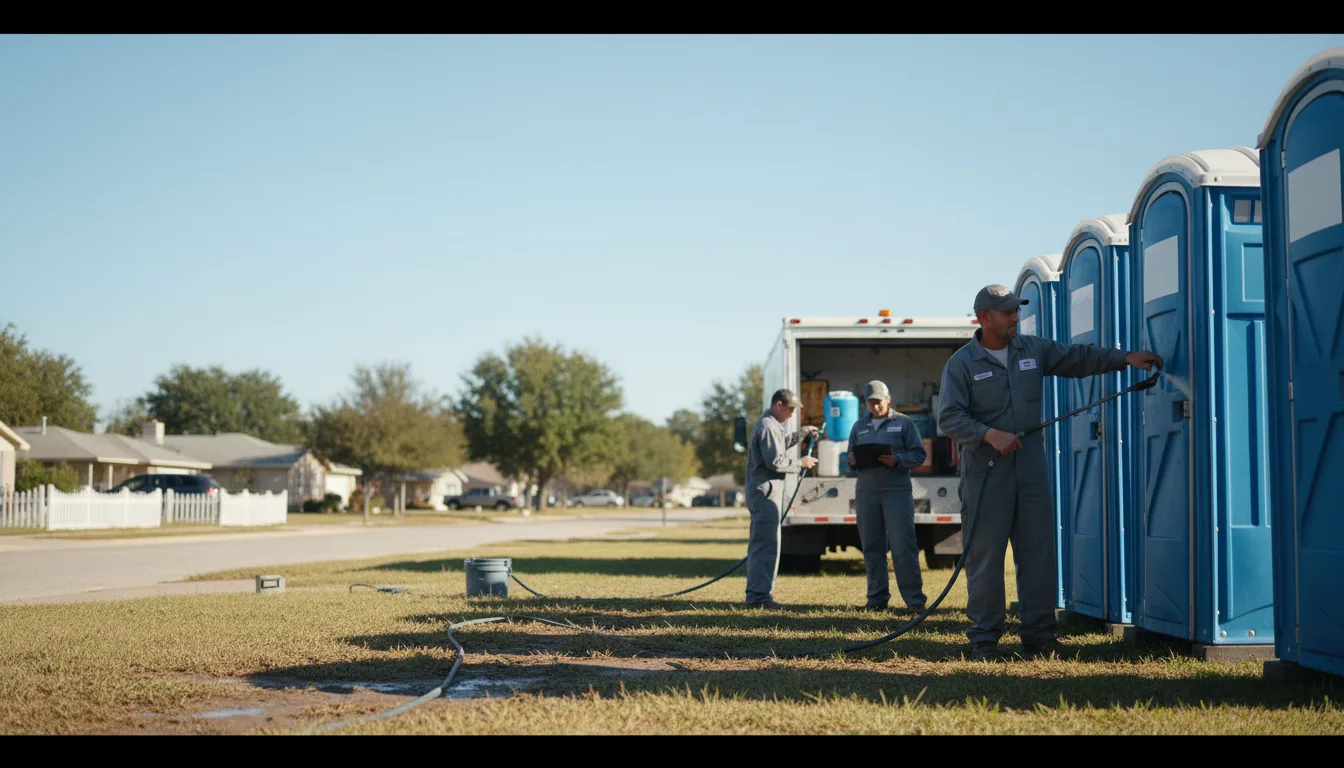 Long-Term Portable Toilet Rental in Lakefield, MN near me